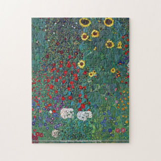 Gustav Klimt - Garden with Crucifix 2 lg puzzle