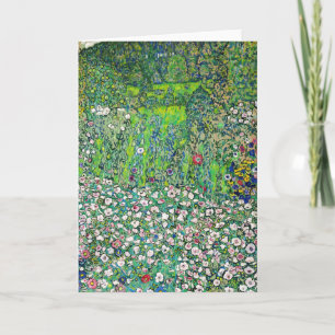 Gustav Klimt - Horticultural Landscape and Hilltop Card