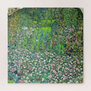 Gustav Klimt - Horticultural Landscape and Hilltop Jigsaw Puzzle