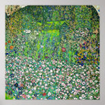 Gustav Klimt - Horticultural Landscape and Hilltop Poster<br><div class="desc">Horticultural Landscape with a Hilltop - Gustav Klimt,  Oil on Canvas,  1916</div>