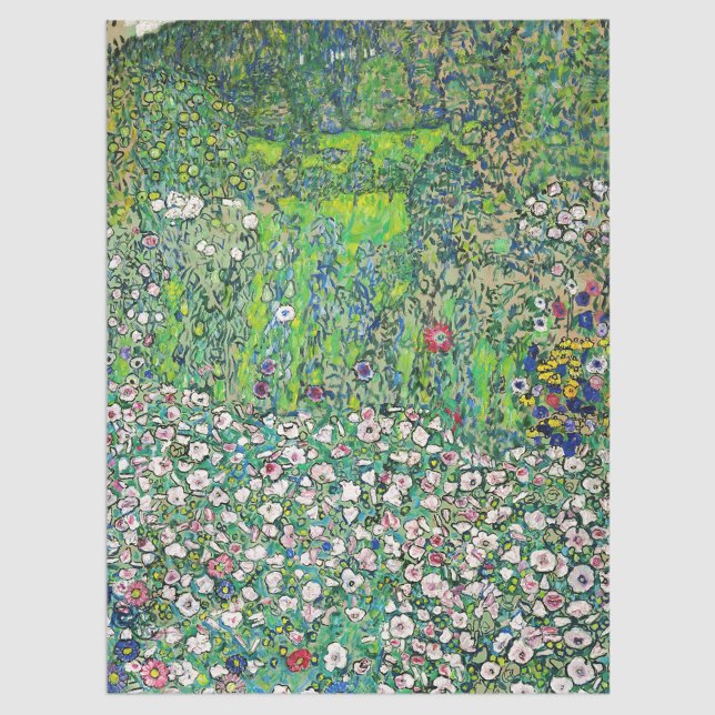 Gustav Klimt - Horticultural Landscape and Hilltop Tissue Paper (Creator Uploaded)