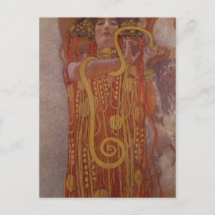 Gustav Klimt - Hygeia Painting Postcard