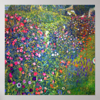 Gustav Klimt Italian Garden Landscape