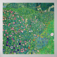 Gustav Klimt - Italian Garden Landscape