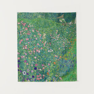Gustav Klimt - Italian Garden Landscape Tapestry