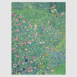 Gustav Klimt - Italian Garden Landscape Tissue Paper<br><div class="desc">Italian Garden Landscape / Italian Horticultural Landscape - Gustav Klimt,  Oil on Canvas,  1913</div>