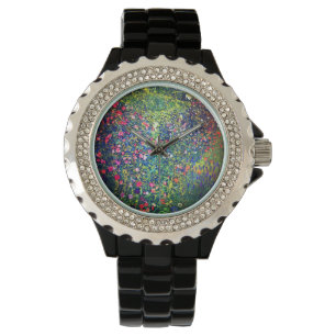 Gustav Klimt Italian Garden Watch