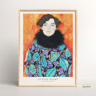 Gustav Klimt Johanna Staude Painting Art Print