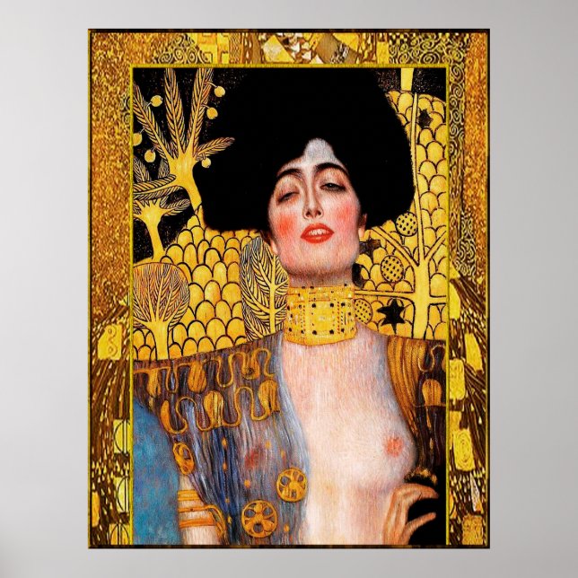 Gustav Klimt - Judith Poster (Front)