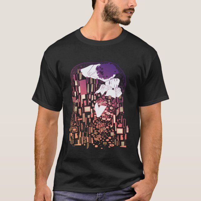 Gustav Klimt Kiss T-Shirt (Front)