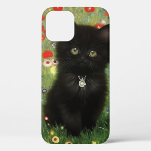 Gustav Klimt Kitten iPhone 12 Case