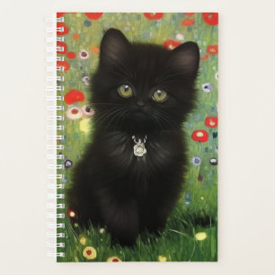 Gustav Klimt Kitten Planner