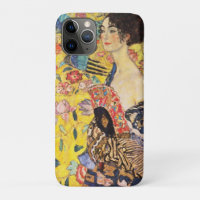 Gustav Klimt Lady With Fan