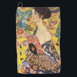 Gustav Klimt Lady With Fan Golf Towel<br><div class="desc">Gustav Klimt Lady With Fan</div>