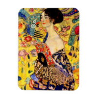 Gustav Klimt Lady with Fan