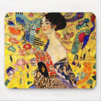 Gustav Klimt Lady with Fan