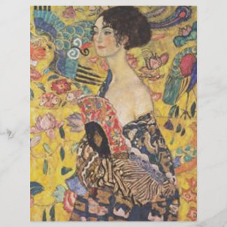 Gustav Klimt - Lady With Fan Painting