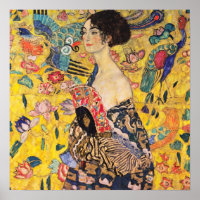 Gustav Klimt - Lady with Fan