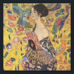 Gustav Klimt Lady With Fan Print<br><div class="desc">Gustav Klimt Lady With Fan print. Oil painting on canvas from 1918. This is a fine late portrait from Gustav Klimt exhibiting his interest in Japonism. A great gift for fans of art nouveau,  Gustav Klimt,  and colourful symbolist painting.</div>