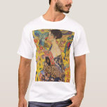 Gustav Klimt - Lady With Fan T-Shirt<br><div class="desc">Gustav Klimt - Lady With Fan 1918</div>