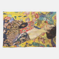 Gustav Klimt Lady With Fan