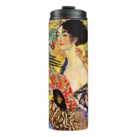 Gustav Klimt Lady with Fan