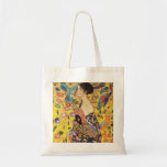 Gustav Klimt Lady With Fan Tote Bag<br><div class="desc">Gustav Klimt Lady With Fan</div>