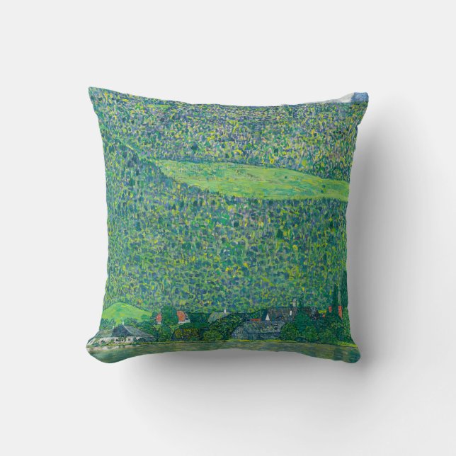 Gustav Klimt - Litzlberg am Attersee Cushion (Front)
