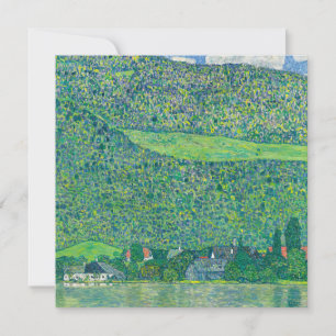 Gustav Klimt - Litzlberg am Attersee Thank You Card