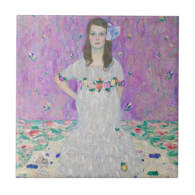 Gustav Klimt - Mada Primavesi Ceramic Tile (Front)