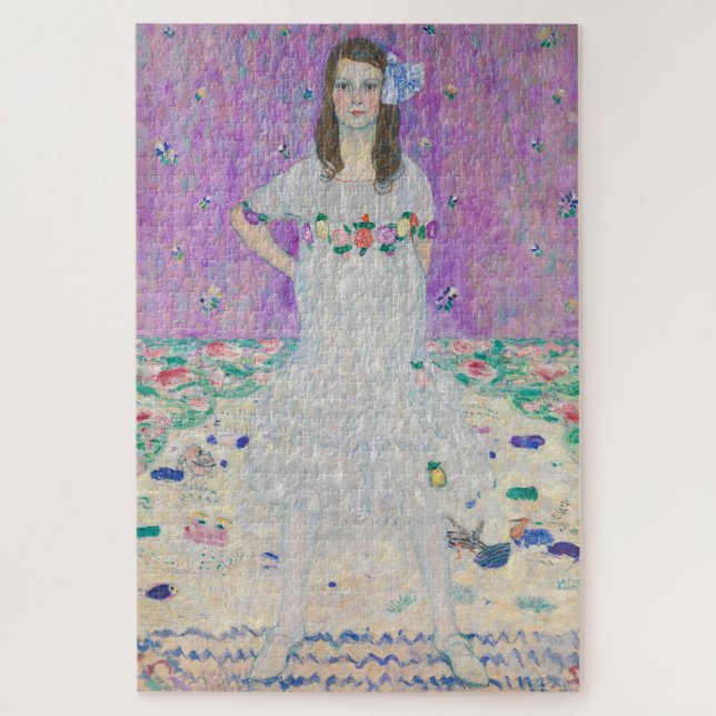 Gustav Klimt - Mada Primavesi Jigsaw Puzzle (Vertical)