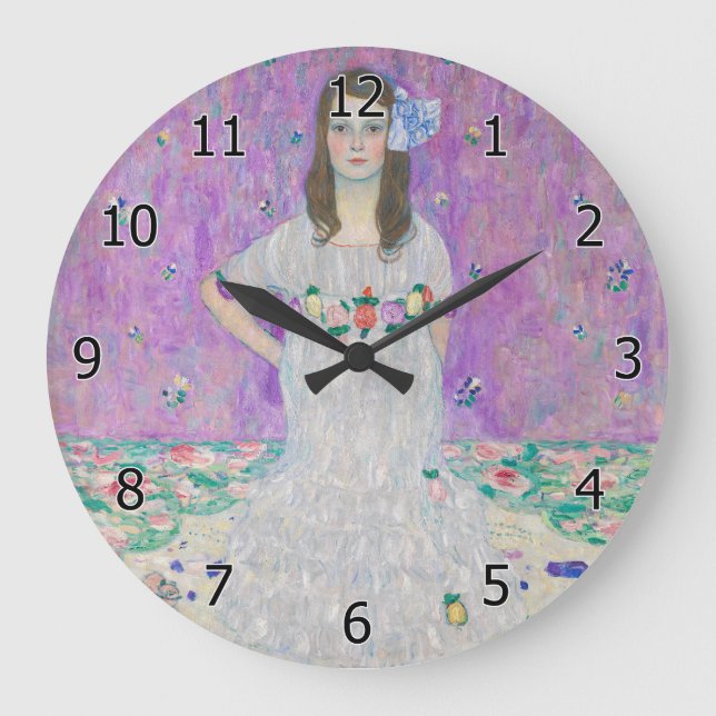 Gustav Klimt - Mada Primavesi Large Clock (Front)