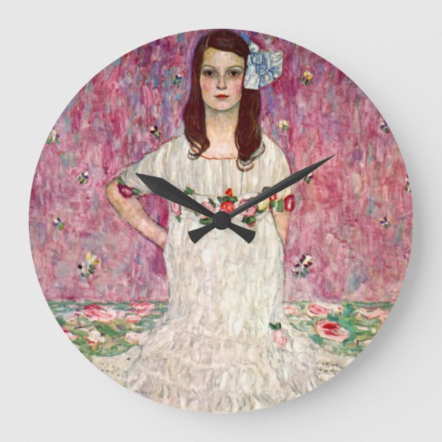 Gustav Klimt Mada Primavesi Large Clock (Front)