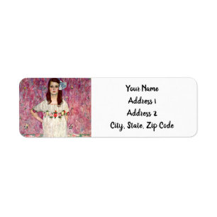 Gustav Klimt Mada Primavesi Return Address Label