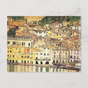 Gustav Klimt- Malcesine on Lake Garda Postcard