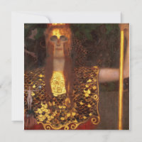 Gustav Klimt - Minerva Or Pallas Athena