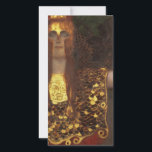 Gustav Klimt - Minerva Or Pallas Athena Holiday Card<br><div class="desc">Gustav Klimt - Minerva Or Pallas Athena</div>