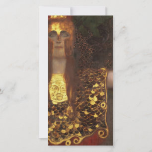 Gustav Klimt - Minerva Or Pallas Athena Holiday Card