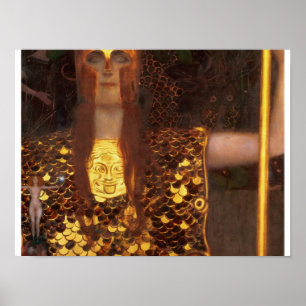 Gustav Klimt - Minerva Or Pallas Athena Poster