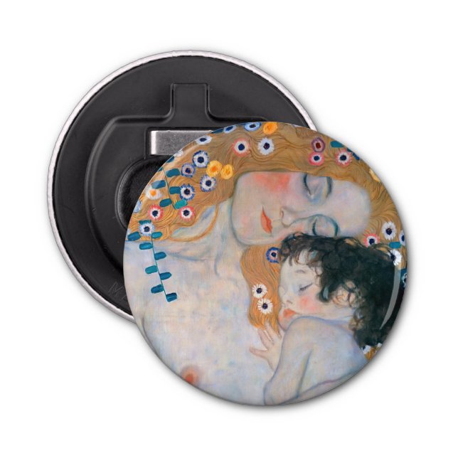 Gustav Klimt - Mother and Child Bottle Opener (Front)