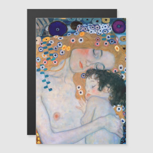 Gustav Klimt - Mother and Child  Magnetic Card