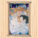 Gustav Klimt - Mother and Child Serving Tray<br><div class="desc">Mother and Child (detail of Three Ages of Woman) - Gustav Klimt,  Oil on Canvas,  1905</div>