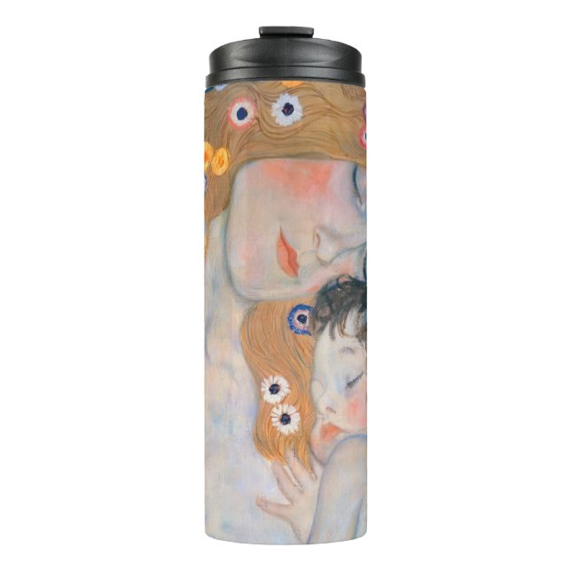 Gustav Klimt - Mother and Child Thermal Tumbler (Front)