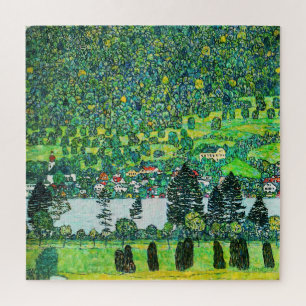 Gustav Klimt - Mountain Slope at Unterach Jigsaw Puzzle