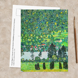 Gustav Klimt - Mountain Slope at Unterach Postcard