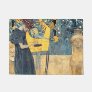 Gustav Klimt Music Doormat