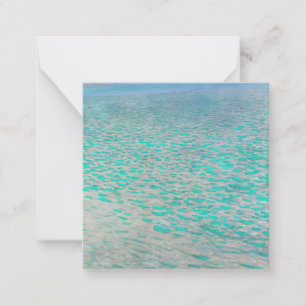 Gustav Klimt - On Lake Attersee Card
