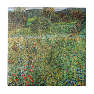 Gustav Klimt - Orchard Ceramic Tile