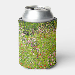 Gustav Klimt Orchard with Roses Can Cooler