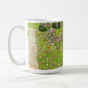 Gustav Klimt Orchard with Roses Coffee Mug